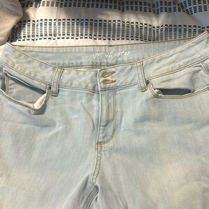 Light blue jeans flare Victoria secret size 15